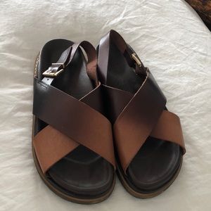 Brown ombre Alohas Sandals